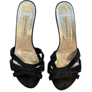 black kitten heel